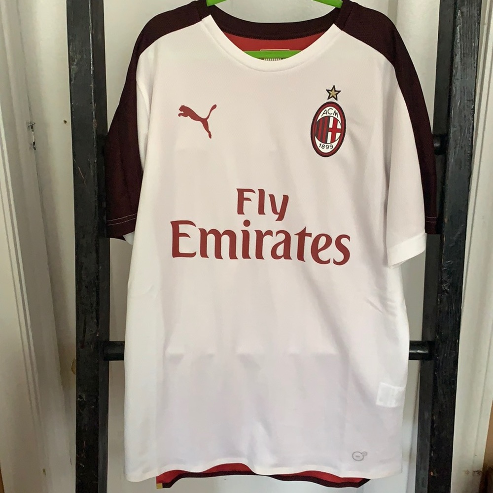 AC Milan soccer jersey